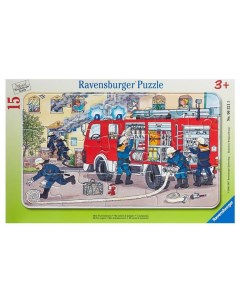 Пазл Пожарная машина 15 элементов Ravensburger