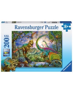 Пазл Мир динозавров 200 элементов Ravensburger