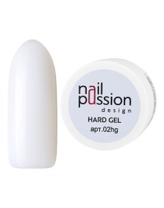 Моделирующий гель Hard Gel Milk White 15 г Nail passion