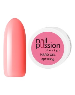 Моделирующий гель Hard Gel Peach 15 г Nail passion
