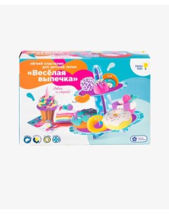 Набор для детской лепки из легкого пластилина Весёлая выпечка Genio kids