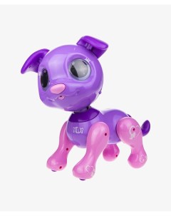 Интерактивная игрушка Робо пес фиолетовый 1toy