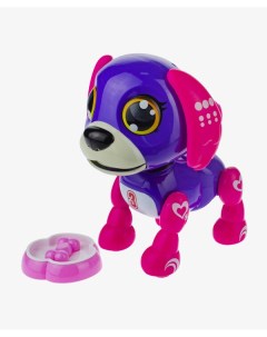 Интерактивная игрушка Робо щенок фиолетовый 1toy