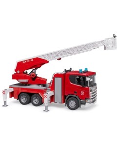Пожарная машинка Scania с аксессуарами Bruder