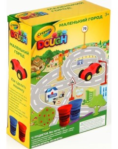 Игровой набор Маленький город тесто для лепки Crayola