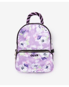 Рюкзак плащевой мягкий с цветочным рисунком мультицвет для девочки Gulliver