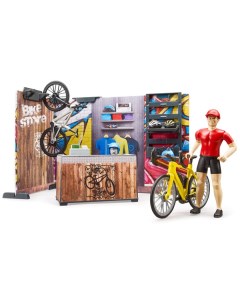 Игровой набор велосипедный магазин Bruder