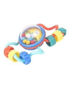 Игрушка погремушка для новорожденного Котик Дарси Happy snail