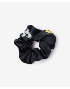 Резинка с драпированным текстилем черная для девочки Gulliver