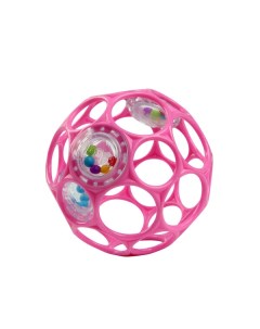 Развивающая игрушка погремушка для новорожденных мяч Oball Bright starts