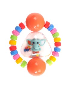 Игрушка погремушка для новорожденного Слоник Джамбо Happy snail