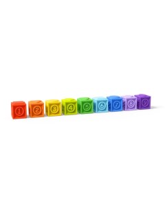 Кубики для малышей цветные с цифрами формами и картинками Bright starts