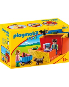 Конструктор На рынке Playmobil