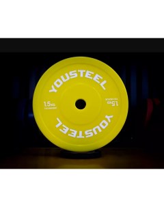 Диск технический 1 5 кг желтый Yousteel
