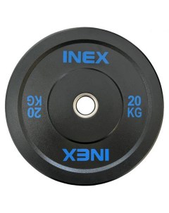 Бампированный диск 20кг Hi-Temp TF-P4001-20 черный-синий Inex