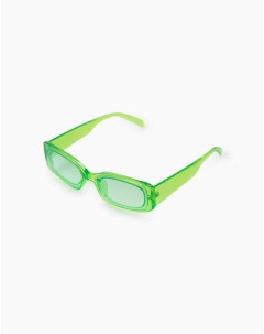 Зелёные прямоугольные солнцезащитные очки Gloria jeans