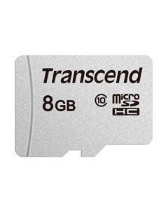 Карта памяти MicroSDHC 8GB TS8GUSD300S Class10 w o adapter Transcend