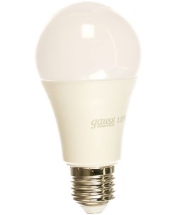 Лампа 23222P Elementary A60 12W 4100K E27 2 лампы в упаковке LED Gauss