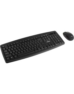 Клавиатура и мышь ONE 212332AG черный Smartbuy