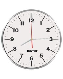 Часы настенные Centek CT 7100 White круглые 30см CT 7100 White круглые 30см