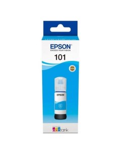 Чернила для струйного принтера Epson 101 C13T03V24A голубые 101 C13T03V24A голубые