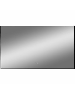 Зеркало Amer 1200х700 ЗЛП1524 с подсветкой Черное с бесконтактным выключателем Континент