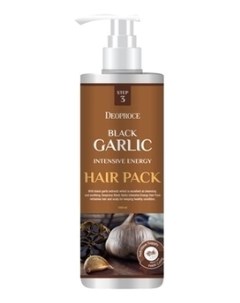 Маска для волос с экстрактом черного чеснока Black Garlic Intensive Energy Hair Pack 1000мл Deoproce