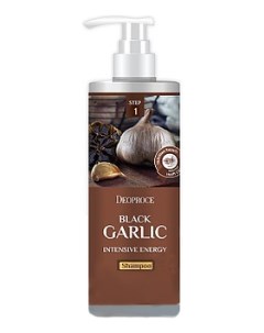 Шампунь для волос с экстрактом черного чеснока Shampoo Black Garlic Intensive Energy 1000мл Шампунь  Deoproce
