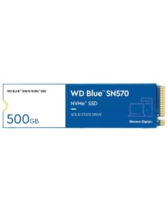 Твердотельный накопитель WD Blue SN570 500Gb WDS500G3B0C Western digital