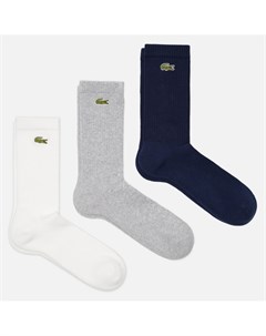 Комплект носков Sport High Cut 3 Pack Lacoste