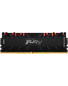 Модуль памяти DIMM 8Gb DDR4 PC32000 4000MHz Kingston Fury Renegade RGB Black (KF440C19RBA/8)