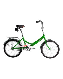 Велосипед для подростков KAMA 20 1 ск рост 14 зеленый серебристый RB3K013E9XGNXSR Forward