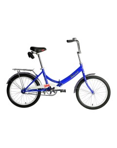 Велосипед для подростков KAMA 20 1 ск рост 14 синий серебристый RB3K013E9XBUXSR Forward
