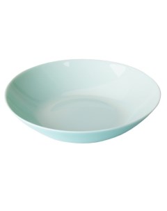 Тарелка суповая стекло 20 см круглая Lillie Turquoise Q6429 бирюза Luminarc