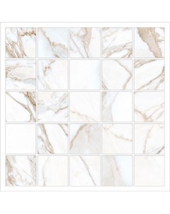 Мозаика Marble Trend K 1001 MR m14 30 7x30 7 Calacatta Kerranova