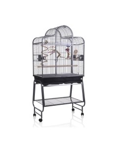 Клетка для малых птиц San Remo III тёмно серая 85х48х168см Германия Montana cages