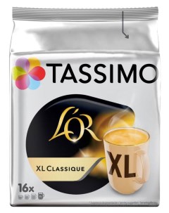 Кофе в капсулах Lor Tassimo XL Classique 136 г L'or