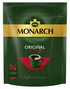 Кофе растворимый Original Intense сублимированный 130 г Monarch