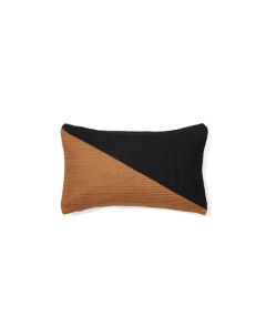 Saigua Чехол на подушку черно коричневый 30x50 La forma (ex julia grup)