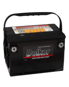Автомобильный аккумулятор 85 Ач прямая полярность D26R Delkor