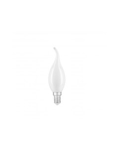 Лампа светодиодная E14 свеча на ветру CA35 9Вт 4100K дневной 610лм филаментная Filament 104201209 Gauss