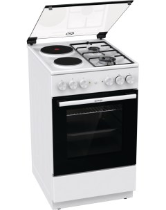 Плита комбинированная GK5A11WG белый черный GK5A11WG Gorenje