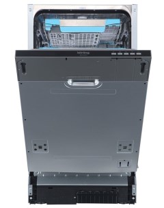 Посудомоечная машина узкая KDI 45570 серебристый 2000048323 Korting
