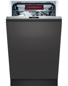 Посудомоечная машина встраиваемая узкая S855EMX16E серебристый S855EMX16E Neff