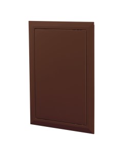 Люк ревизионный Дверца Д пластиковый 150х200 мм накладной коричневый Нашвент