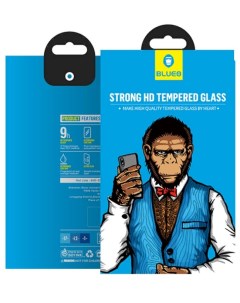 Защитное стекло Silk Full Cover HD Glass для Huawei P30 Lite Black Frame Blueo