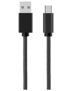 Дата кабель K31a USB Type C металл 2 1A 1 м Black повреждена упаковка More choice