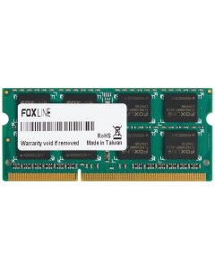 Оперативная память 8GB DDR4 3200 SO DIMM Foxline