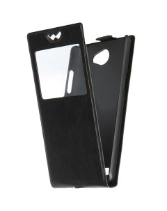 Чехол для LG Max X155 Flip Slim AW черный Skinbox