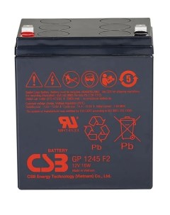 Аккумулятор для ИБП GP1245 4 5 А ч 12 В Csb
